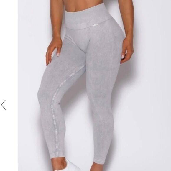 Bombshell Sportswear Seamless Leggings Light Blue | Size S - Picture 1 of 10